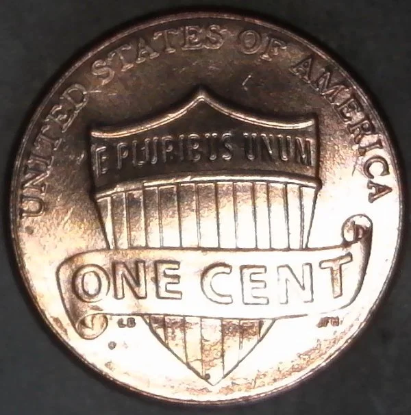 2018--P-Lincoln-Shield-Cent-With-Struck-Through-Error-#2